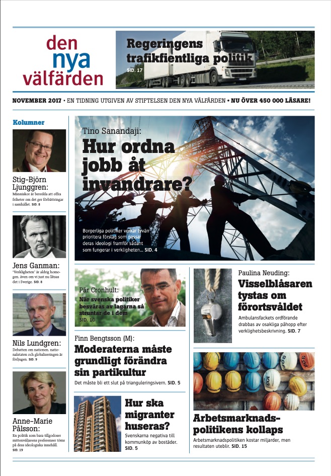 Den Nya Välfärdens tidning 2017