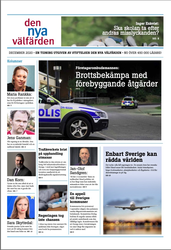 Den Nya Välfärdens tidning 2020