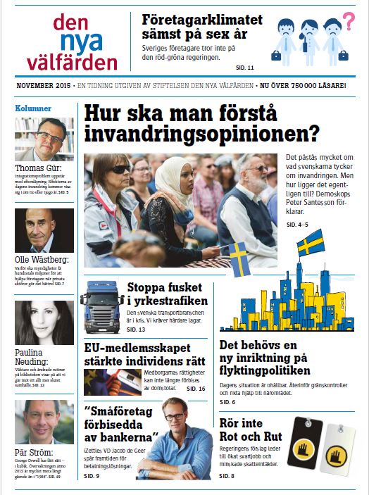 Den Nya Välfärdens tidning 2015